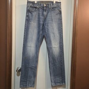 American Eagle Outfitters Mens Athletic Fit Jeans Size 32x34 Blue Denim